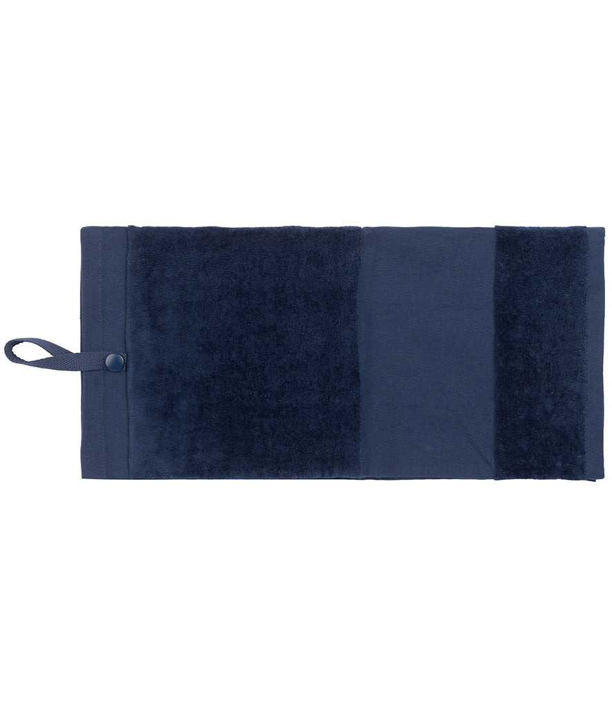 Tee Towel Co. - The Caddie | Tri-Fold Delux Velour Cotton Golf Towel